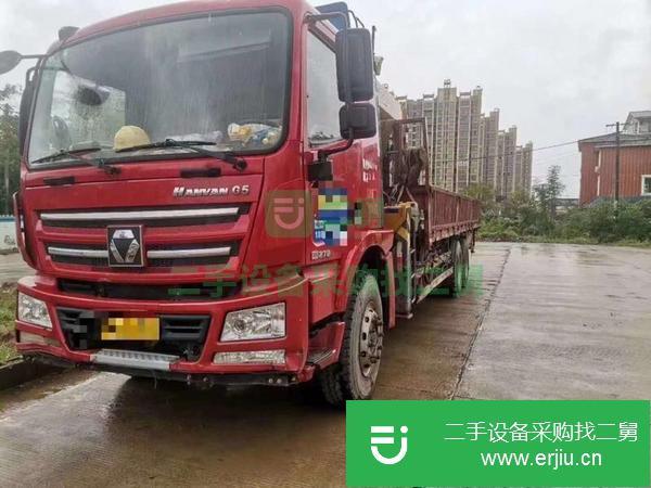 湖北出售二手徐工12噸隨車吊