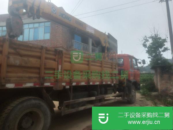 廣西出售二手徐工十噸后八輪隨車吊