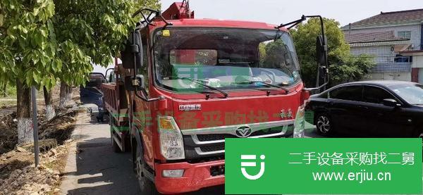 湖北出售二手重汽豪曼隨車吊