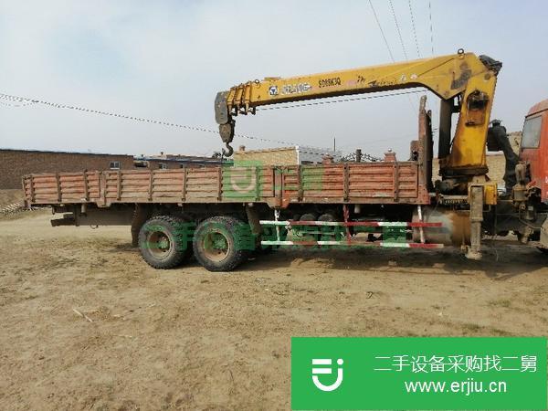 陜西出售二手隨車吊8噸后八輪