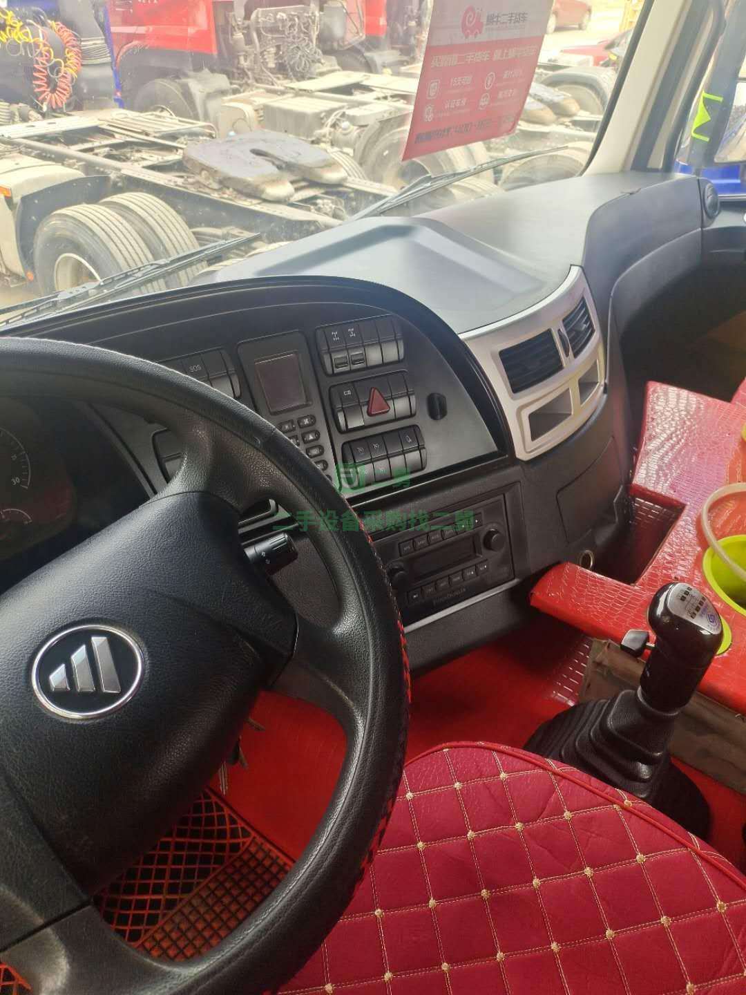 出售18年11月份，歐曼ETL牽引車430馬力，國五排放，雙驅輕體，濰柴發動機