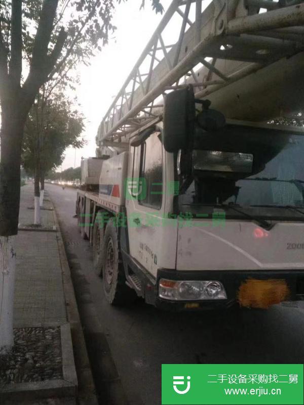 浙江出售二手中聯QY80v汽車吊