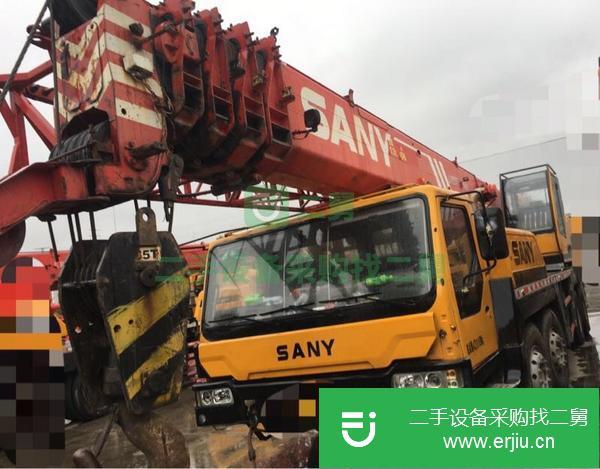 河北出售二手三一50噸吊車