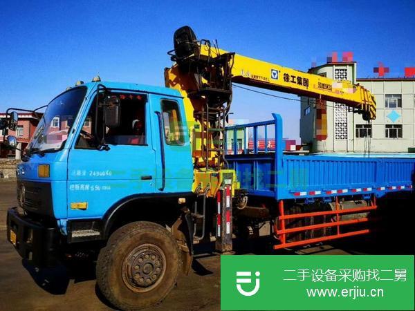湖北出售二手徐工12噸臂長14.5米隨車吊