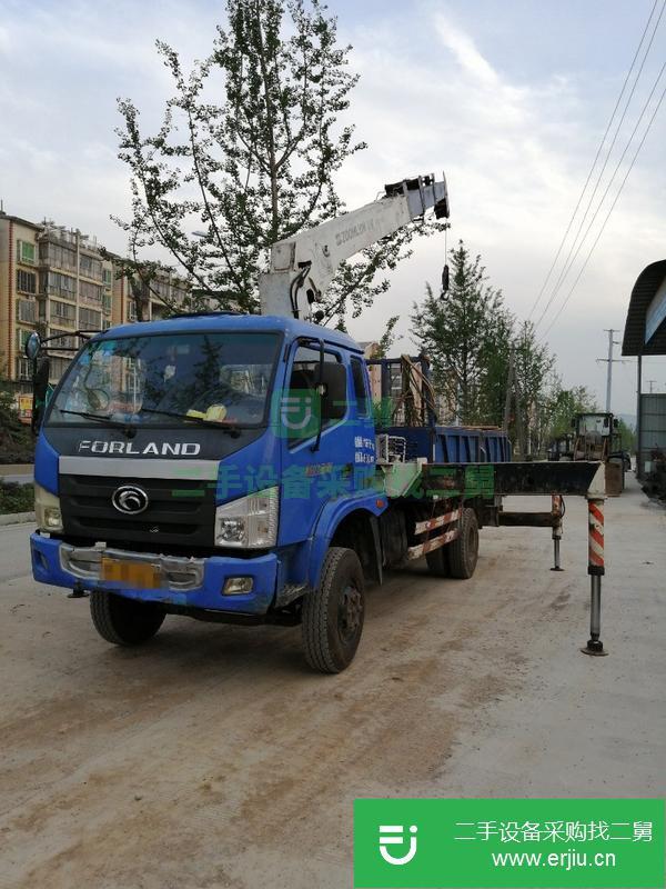 廣西出售二手中聯3噸四節臂隨車吊