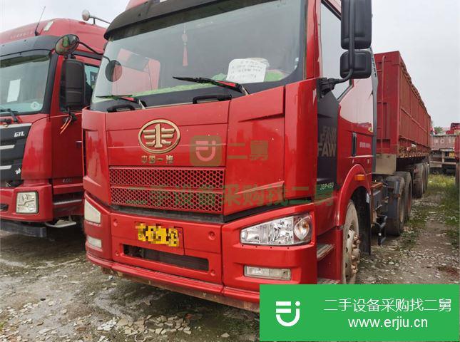 江西出售二手一汽解放J6P半掛車