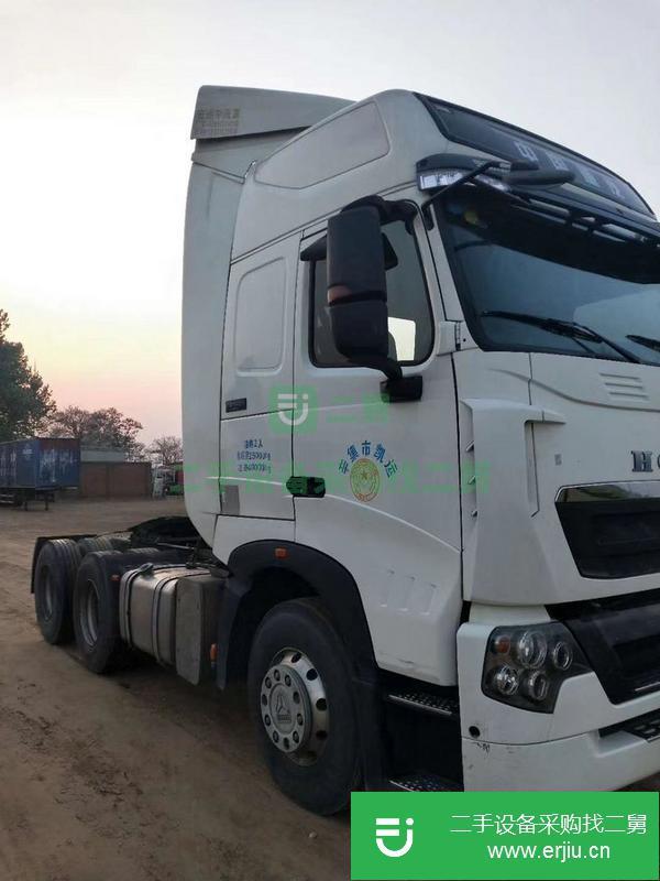 天津出售二手豪沃牽引車