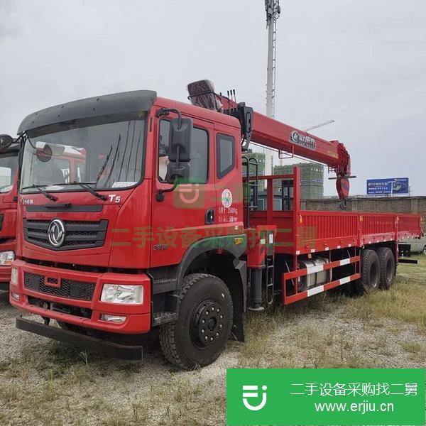 湖北出售二手后八輪12噸隨車吊