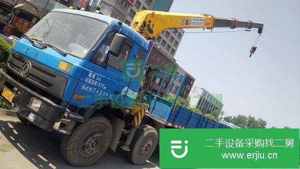 河北出售二手東風10噸隨車吊