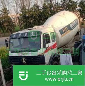 河南出售二手德龍12方攪拌車