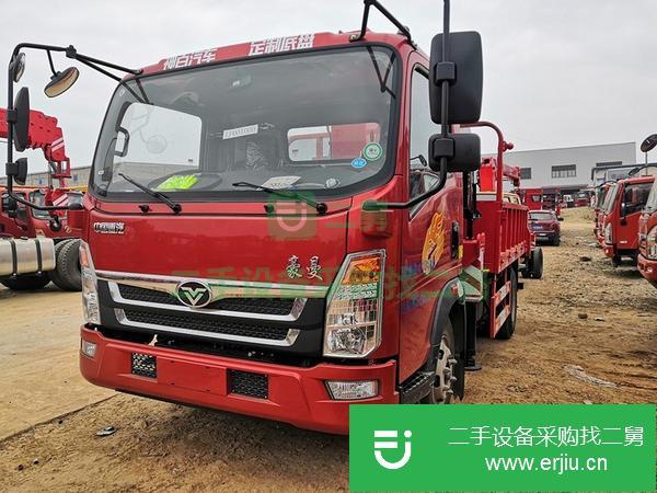 湖北出售二手重汽5噸隨車吊