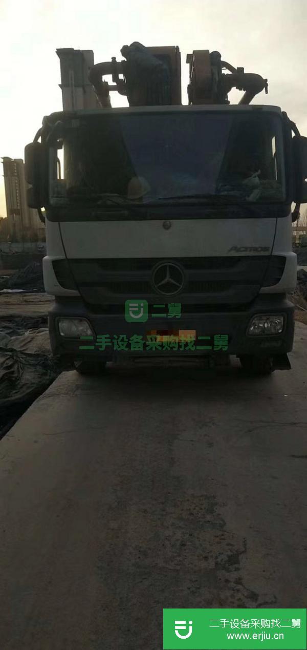 河南出售二手奔馳49米泵車