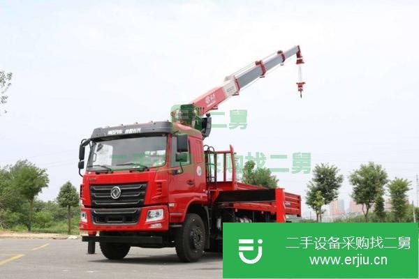 吉林出售二手華神F5單橋八噸隨車吊