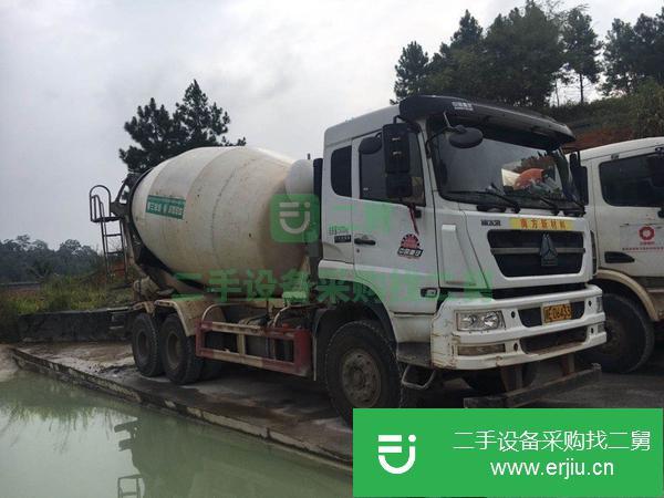 湖南出售二手14方斯太爾攪拌車