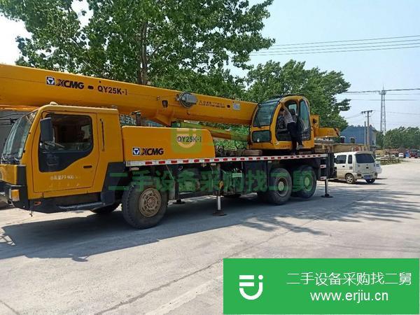 山東出售二手吊車，手續齊全