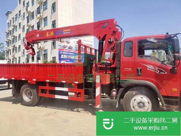 湖北出售二手重汽王牌隨車吊