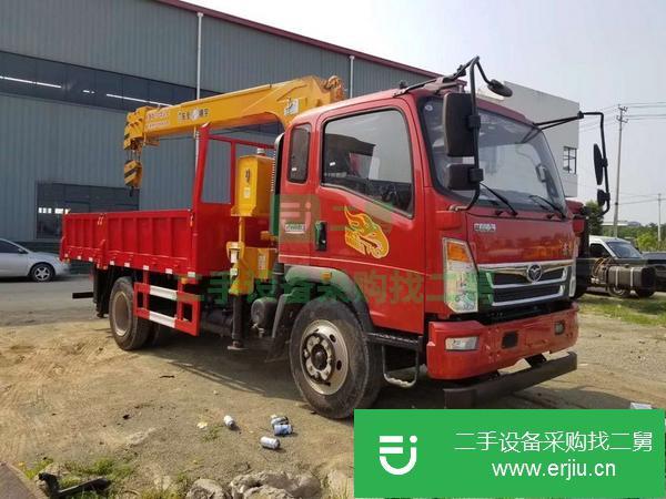 遼寧出售二手重汽豪曼5噸隨車吊