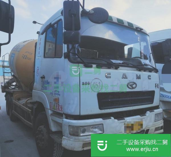 廣西出售二手華菱攪拌車，國四日野大12方罐