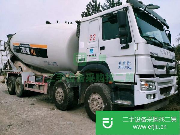 江西出售二手豪沃20方攪拌罐車