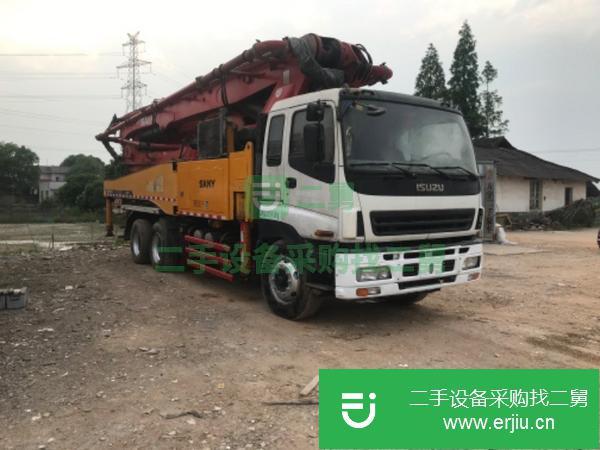 湖南出售二手三一48米六節臂泵車