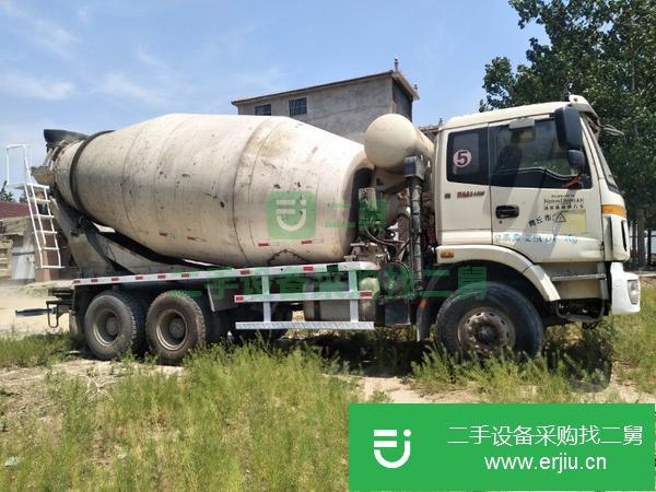 河南出售二手歐曼攪拌車,340大泵發動機