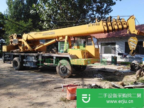 山東出售二手四通十六噸吊車