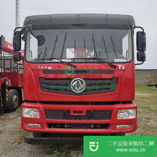 湖北出售二手后八輪12噸隨車吊