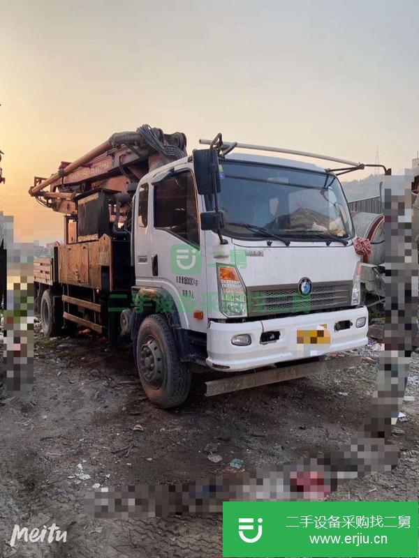 浙江出售二手33米泵車