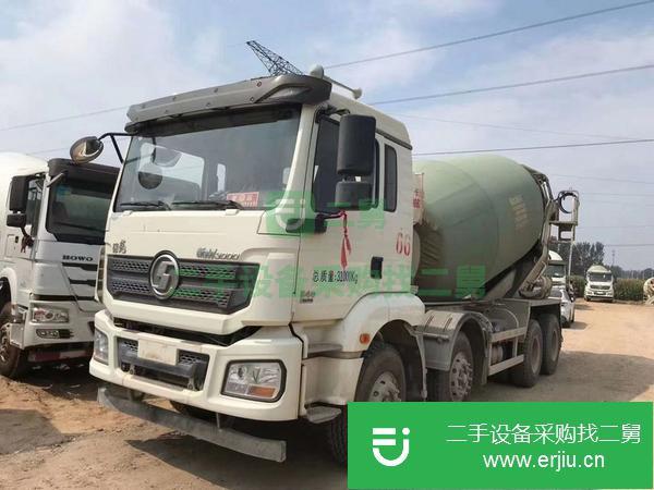 河北出售二手德龍前四后八攪拌車(chē)