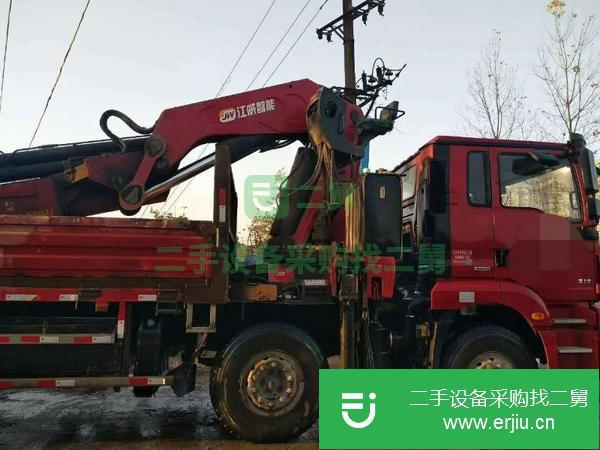 四川出售二手陜汽德龍30噸隨車吊