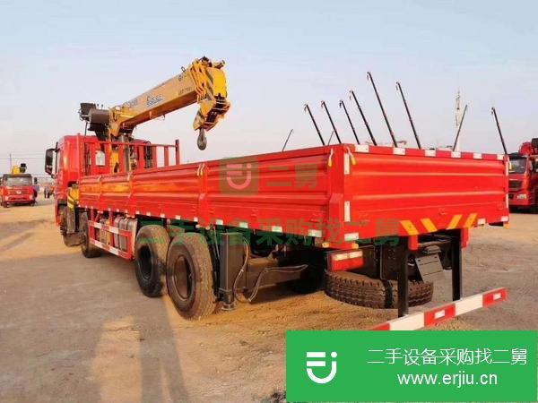 安徽出二手12噸隨車吊