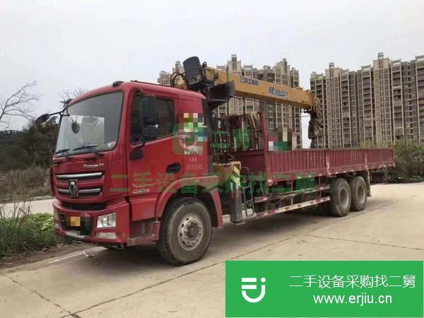 湖北出售二手徐工12噸隨車吊