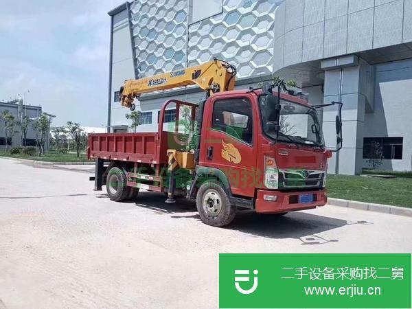 重慶出售二手重汽豪曼藍牌吊車