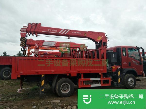 湖北出售二手10噸隨車吊