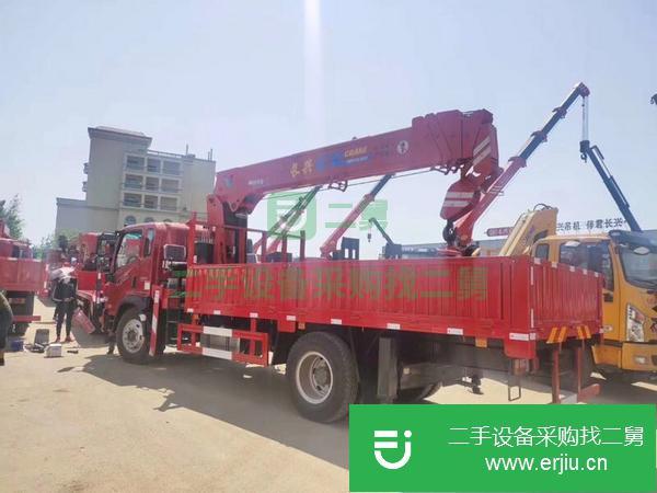 湖北出售二手重汽王牌隨車吊
