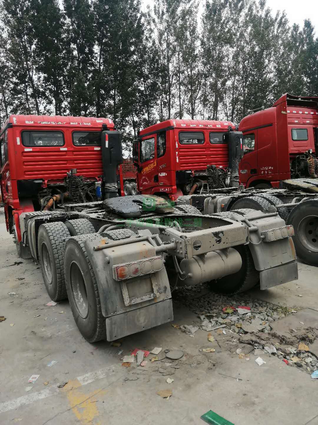 出售18年11月份德龍X3000矮頂牽引車國五排放，500馬力，雙驅輕體