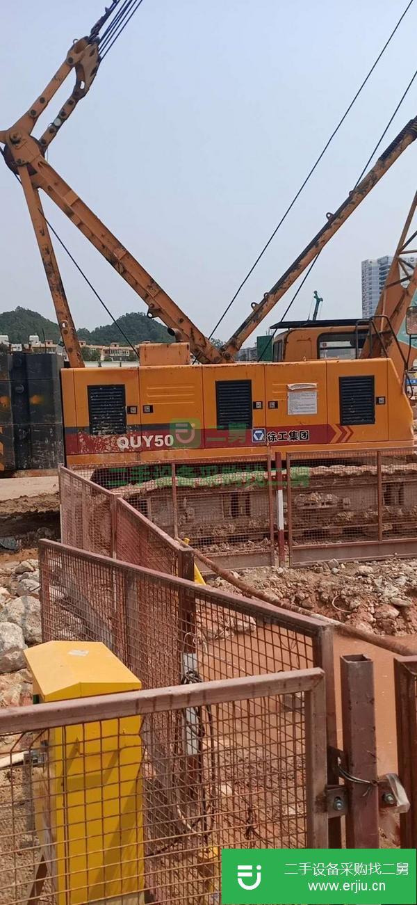 廣東出售二手50噸履帶吊車