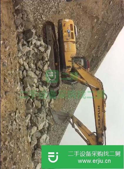 遼寧出售二手現代R220-5挖掘機