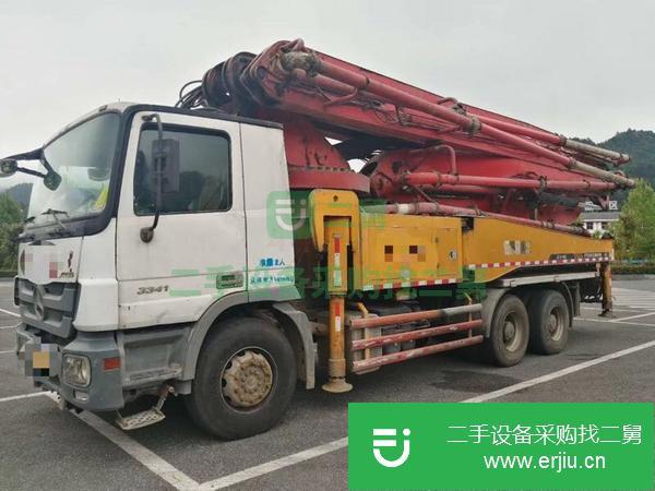 湖南出售二手46米泵車