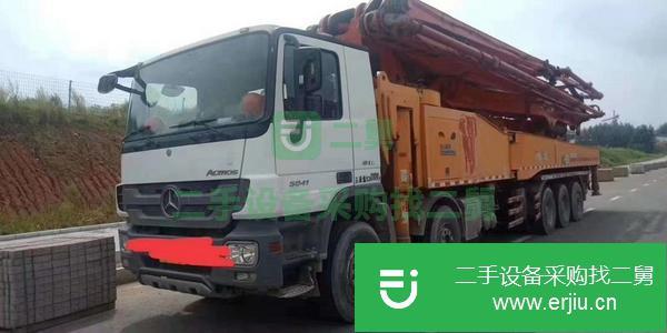 河南出售二手奔馳62米泵車