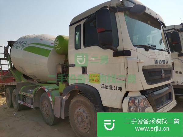 湖南出售二手國四前四后八輕量化攪拌車