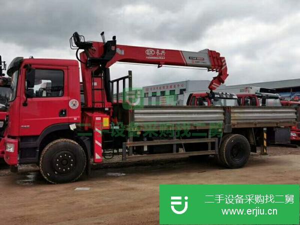 湖北出售二手10噸隨車吊
