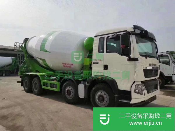 安徽出售二手國四豪沃大14方混凝土攪拌車