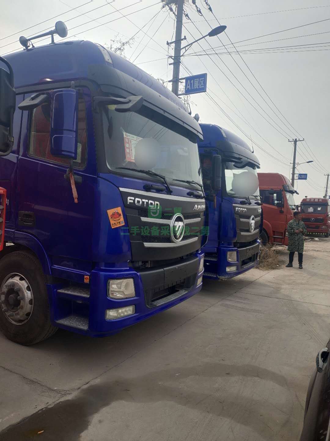 出售18年11月份，歐曼ETL牽引車430馬力，國五排放，雙驅輕體，濰柴發動機