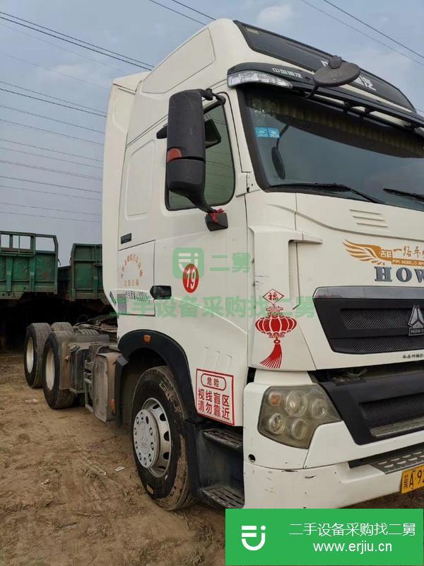 河北出售二手豪沃T7N牽引車