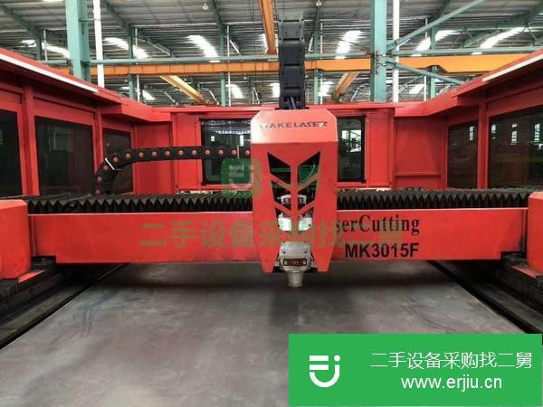 山西出售二手美克MK3015F光纖激光切割機