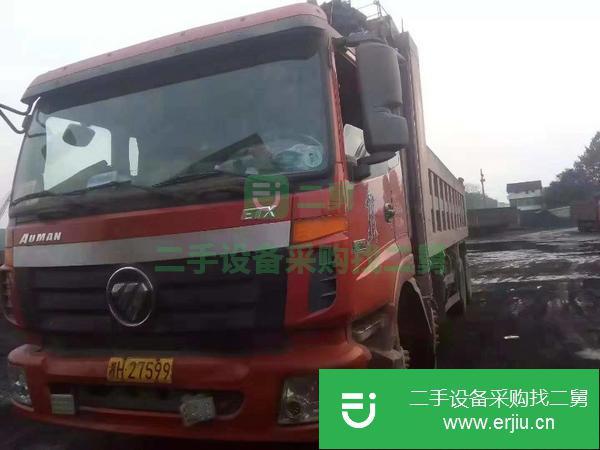 湖南出售二手前四后八歐曼自卸車