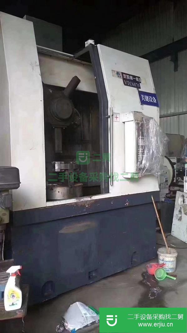 河北出售二手沈陽VTC6070數(shù)控立式車床