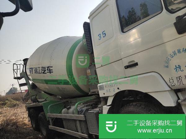 廣東出售大14拉16方德龍攪拌車，瑞江上裝，手續(xù)齊全