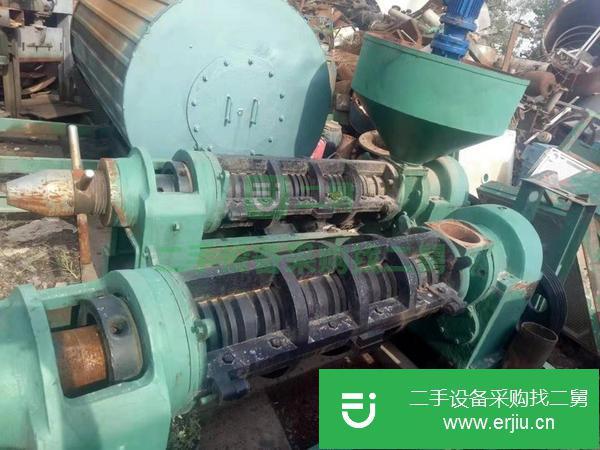 河南出售二手廣鑫168型榨油機